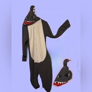 Super rad Shark Onsie! Adult.